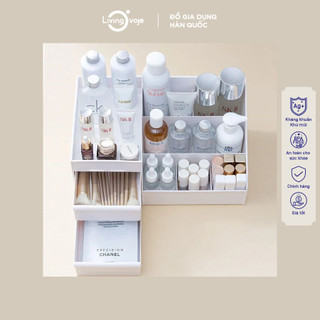 KỆ NHIỀU NGĂN 03 TẦNG - KỆ ĐỰNG MỸ PHẨM, DỤNG CỤ HỌC SINH TIỆN DỤNG, KỆ SPA, KỆ SẮP XẾP