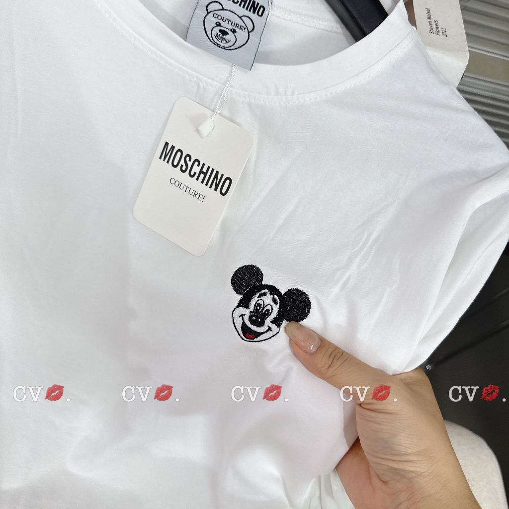 Set bộ nữ quần ài áo dài cotton mềm QC cao cấp thêu hình họa tiết trẻ trung đáng yêu