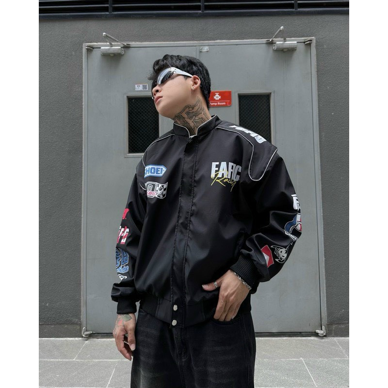 Áo Khoác Dù FAFIC SPEEDOMETER CBMHOUSE, Áo Khoác Biker Racing Fafic Studio Nam Nữ Unisex