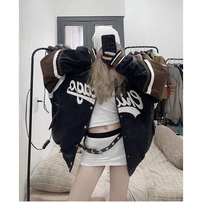 Áo Khoác Bomber  PANDAX STUDIO CBMHOUSE Local Brand Unisex, Áo Khoác Da Nam Nữ Unisex Phong Cách Hàn Quốc