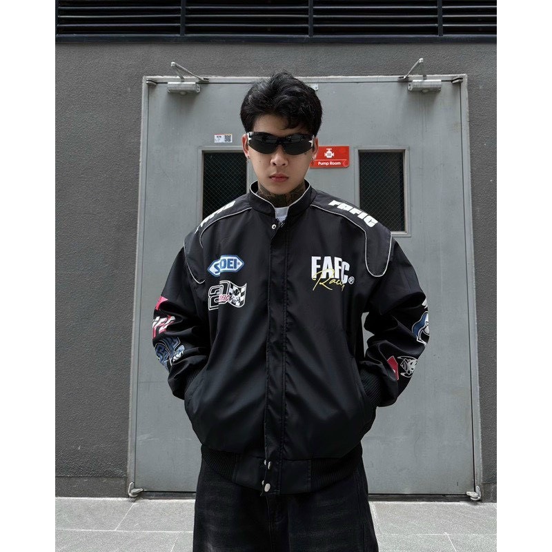 Áo Khoác Dù FAFIC SPEEDOMETER CBMHOUSE, Áo Khoác Biker Racing Fafic Studio Nam Nữ Unisex
