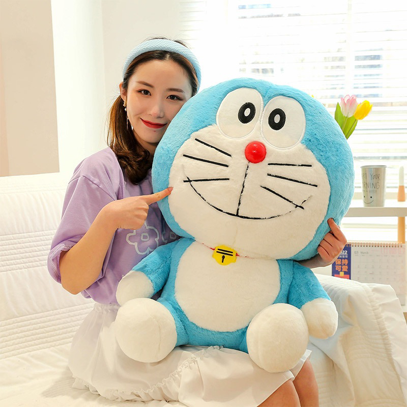 Gấu bông Doraemon lông mềm mại dễ thương