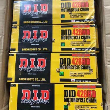 Sên vàng DID chính hãng 9ly 124 mắc,  10ly 130 mắc, 10ly 122 mắc