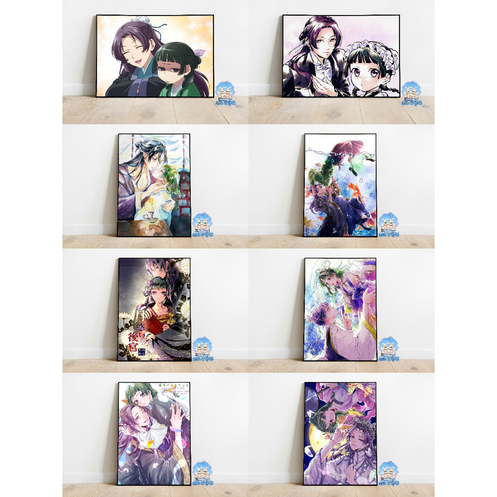 TRANH POSTER A3 Anime Manga Light Novel Kusuriya no Hitorigoto Dược sư Tự Sự CHẤT LIỆU GIẤY CAO CẤP - 2D Tộc Shop