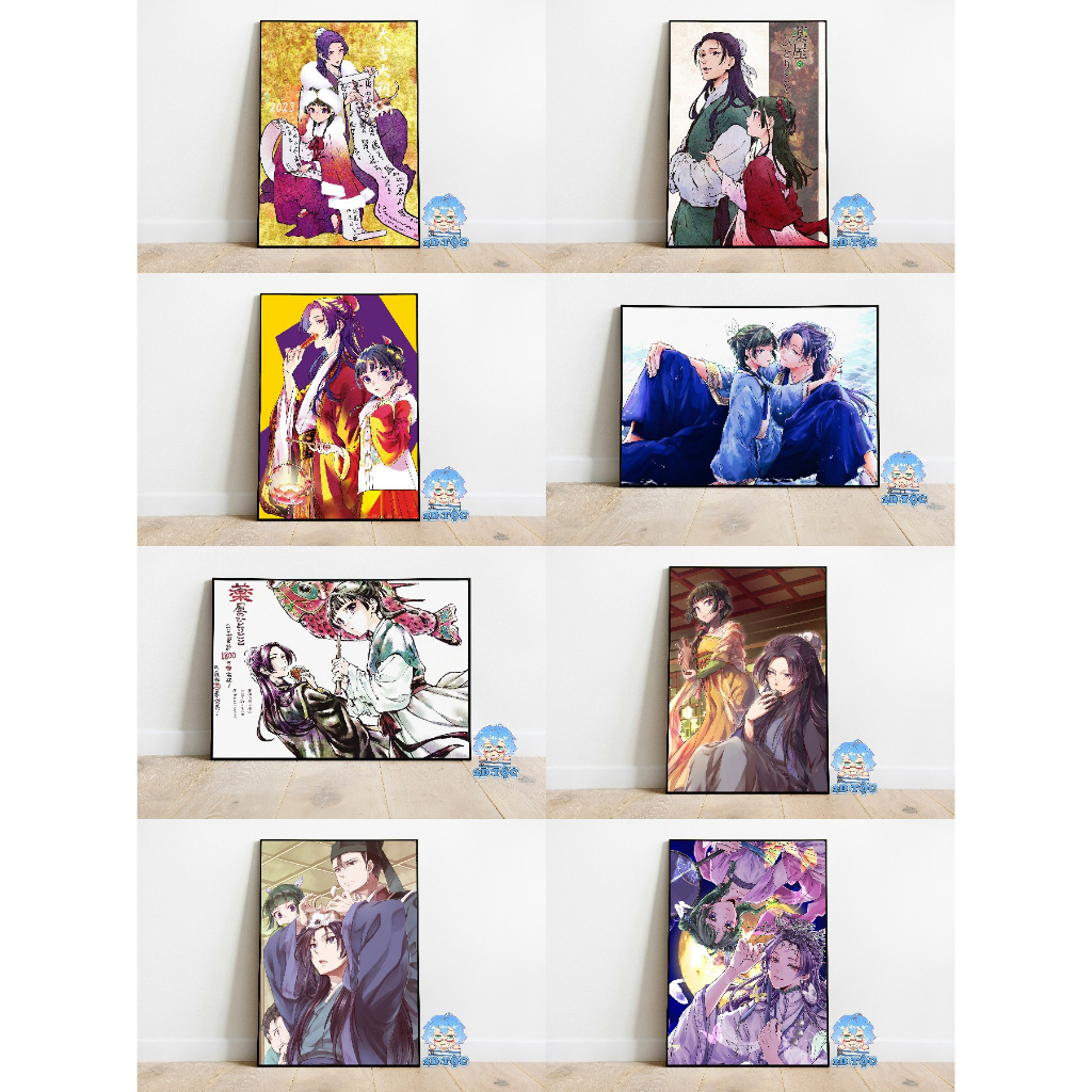 TRANH POSTER A3 Anime Manga Light Novel Kusuriya no Hitorigoto Dược sư Tự Sự CHẤT LIỆU GIẤY CAO CẤP - 2D Tộc Shop