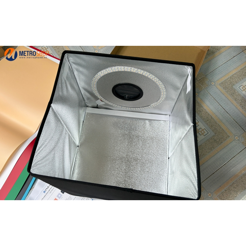 LỒNG CHỤP SẢN PHẨM 40X40CM TÍCH HỢP ĐÈN LED PULUZ