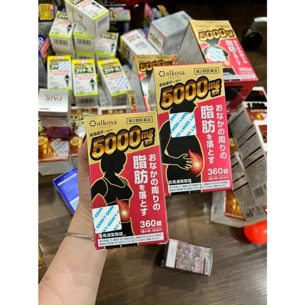 VIÊN UỐNG GIẢM CÂN, GIẢM BÉO ROHTO 5000mg nội địa Nhật Bản