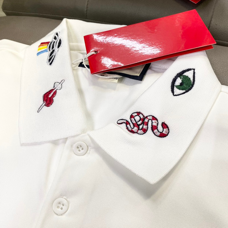 Áo Polo nam Gc thêu logo cổ bản đẹp mới hot trend 2023