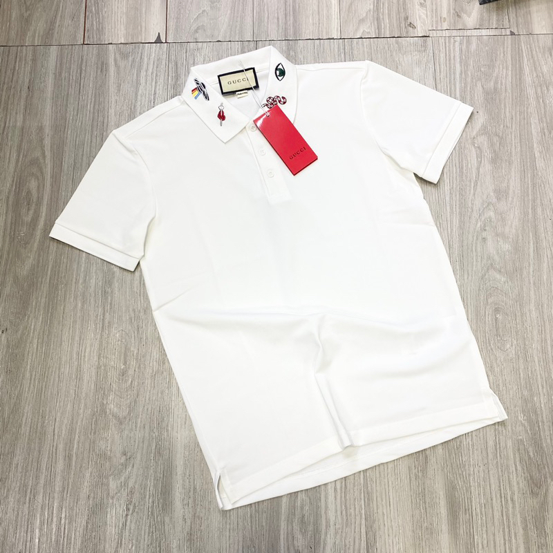Áo Polo nam Gc thêu logo cổ bản đẹp mới hot trend 2023