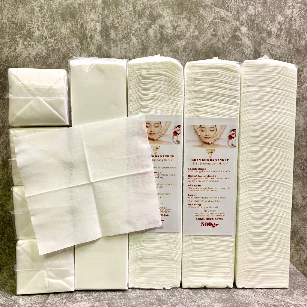 Khăn giấy lau mặt Spa cây 200 tờ - Khăn lau mặt dùng trong Spa loại 1  siêu tiết kiệm