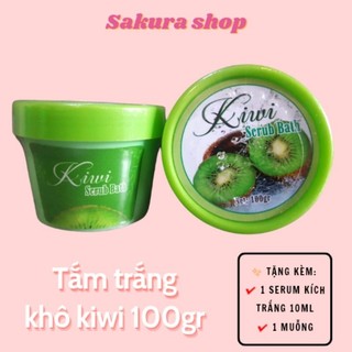 Tắm trắng khô KIWI kích trắng da toàn thân 100gr