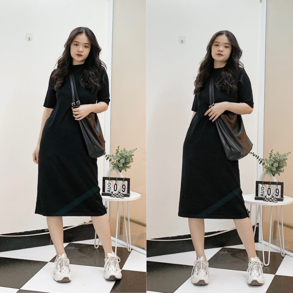 Váy len tay lỡ dáng suông 1993s boutique