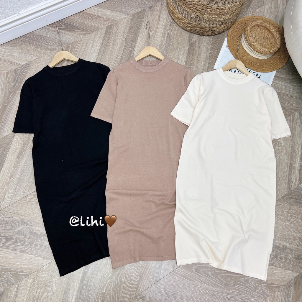 Váy len tay lỡ dáng suông 1993s boutique