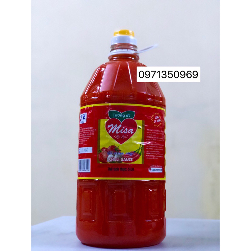 Tương ớt Misa can 5 lít