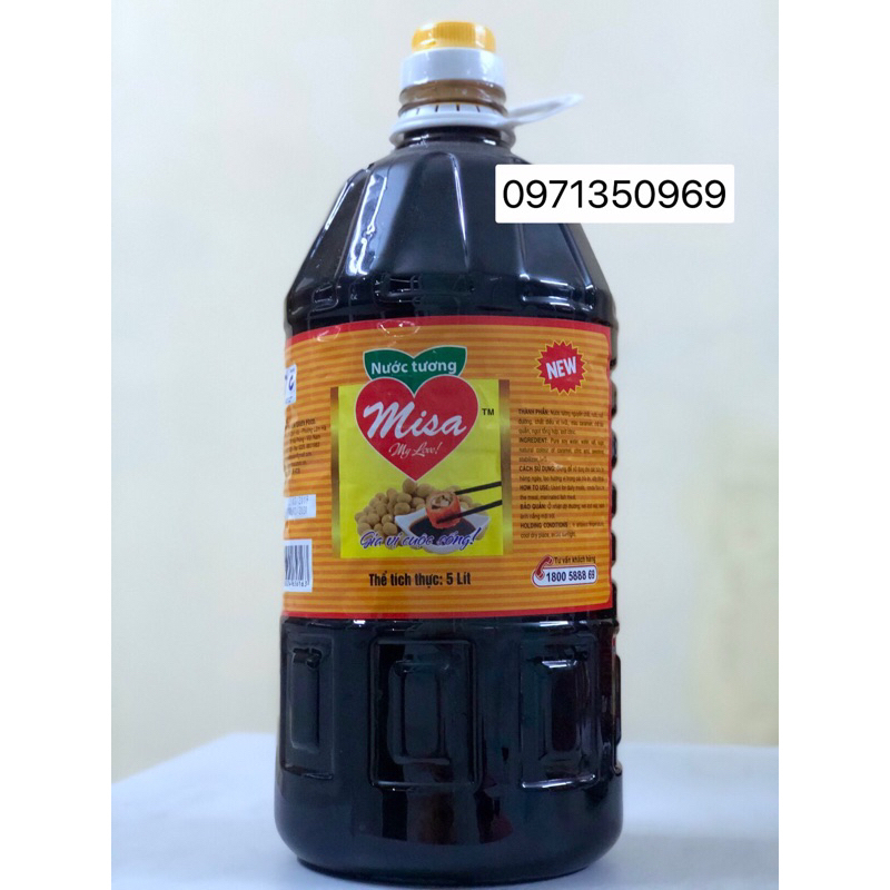 Nước tương Misa can 5 lít