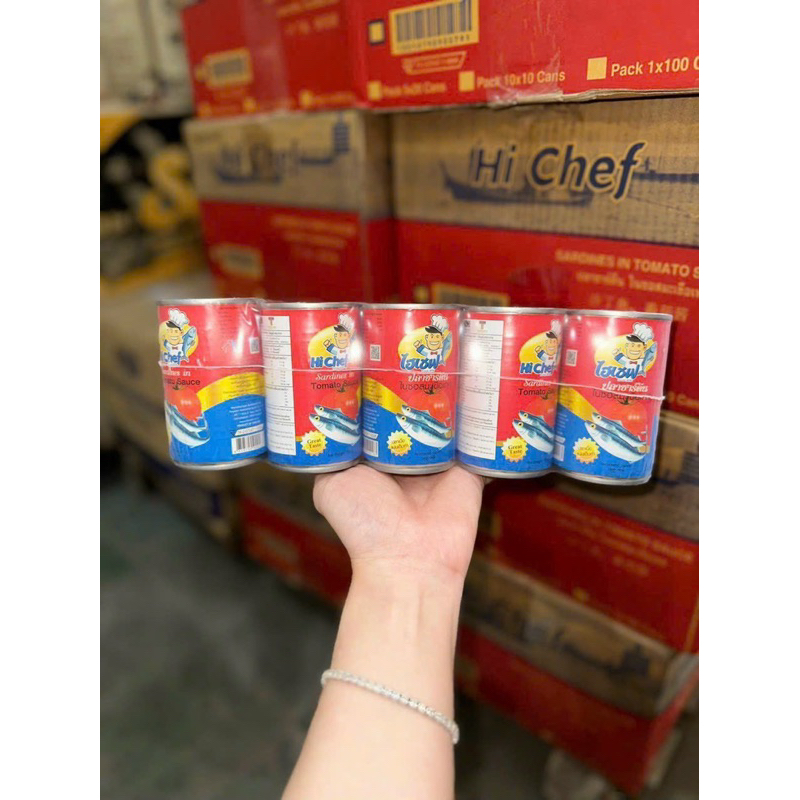 Cá mòi hichef thái lan