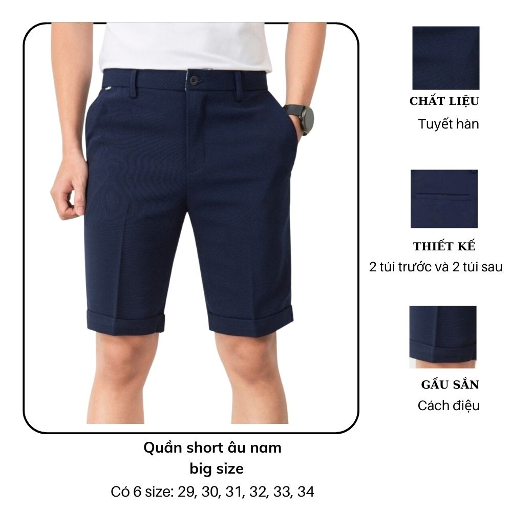 Quần short tây nam GOZIN.SHOP Chất liệu vải mềm mại,co giãn nhẹ tạo nên sự thoái mái cho người mặc quần sọc nam