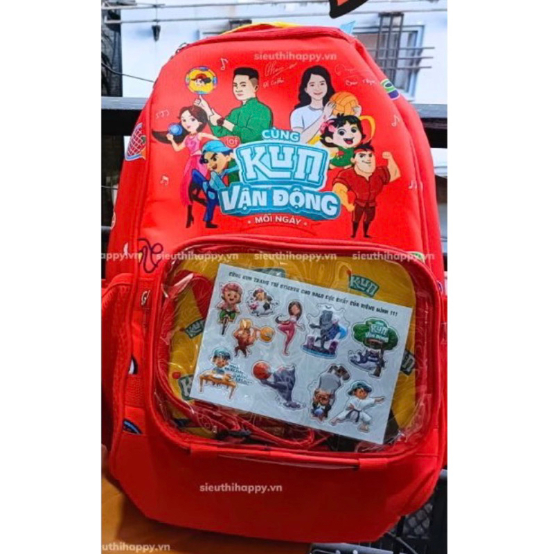 Balo kun chống gù cho cấp 1