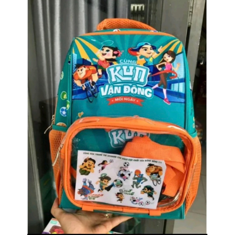 Balo kun chống gù cho cấp 1