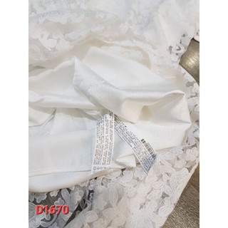 Đầm xòe ren trắng D1670