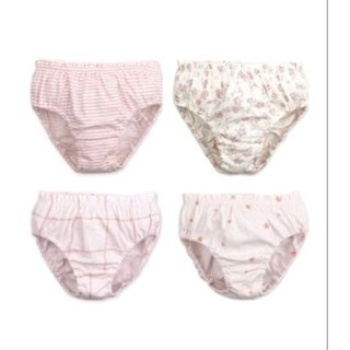 Set 5c quần chip cotton bé gái 1-10y