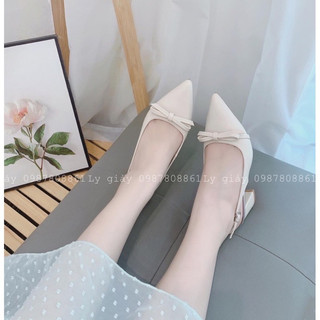 Giày cao nơ bigsize, size 40-44