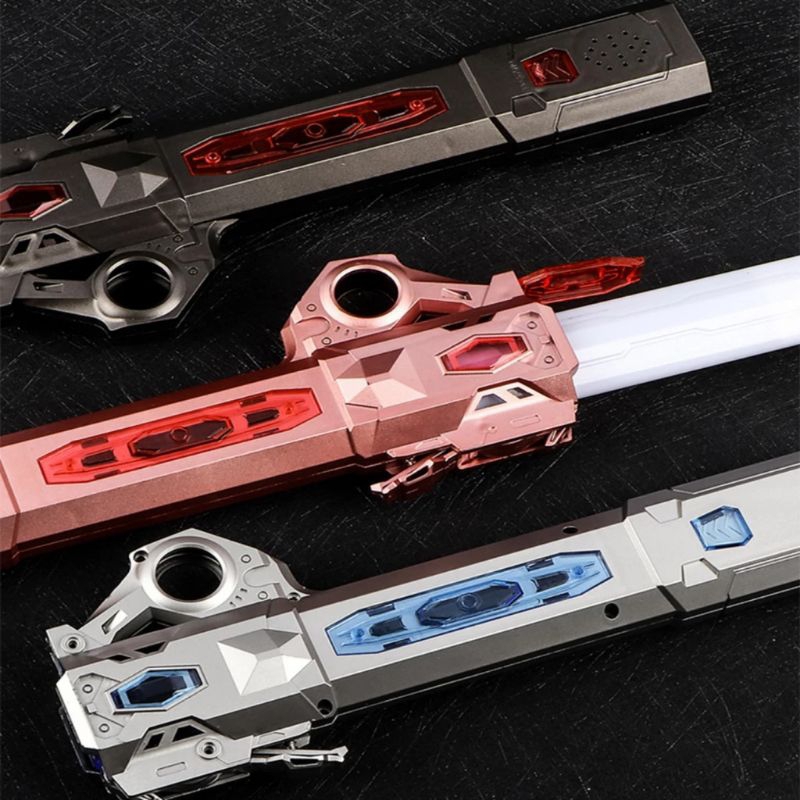 Kiếm Lazer Ánh Sáng Phiên Bản Mới Lightsaber Ghép Đôi Sạc Pin TypeC Mix Màu Cháy Phố