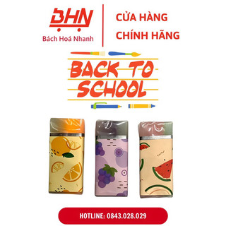 Combo 3 gôm tẩy trái cây