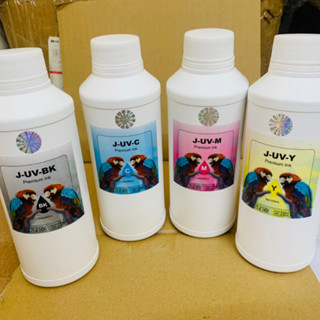 Mực j-uv dùng cho máy in màu canon loại 500ml/1 chai/1 màu