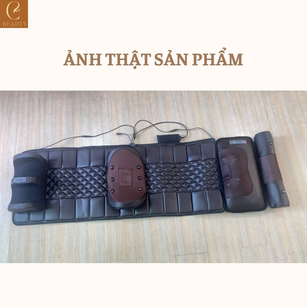 Nệm massage toàn thân thế hệ mới, Máy mat xa hiệu quả hơn máy massage cầm tay, Đệm massage toàn thân phục hồi giảm đau