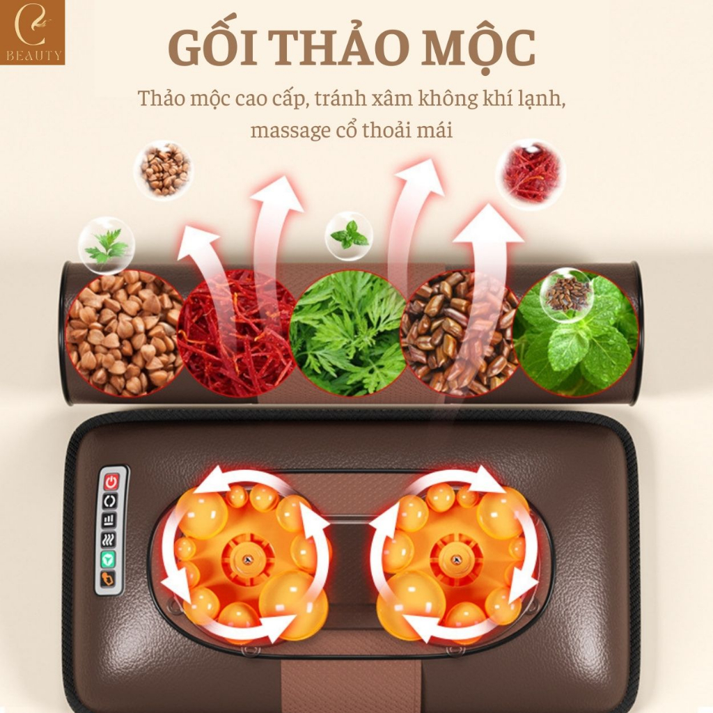 Nệm massage toàn thân thế hệ mới, Máy mat xa hiệu quả hơn máy massage cầm tay, Đệm massage toàn thân phục hồi giảm đau