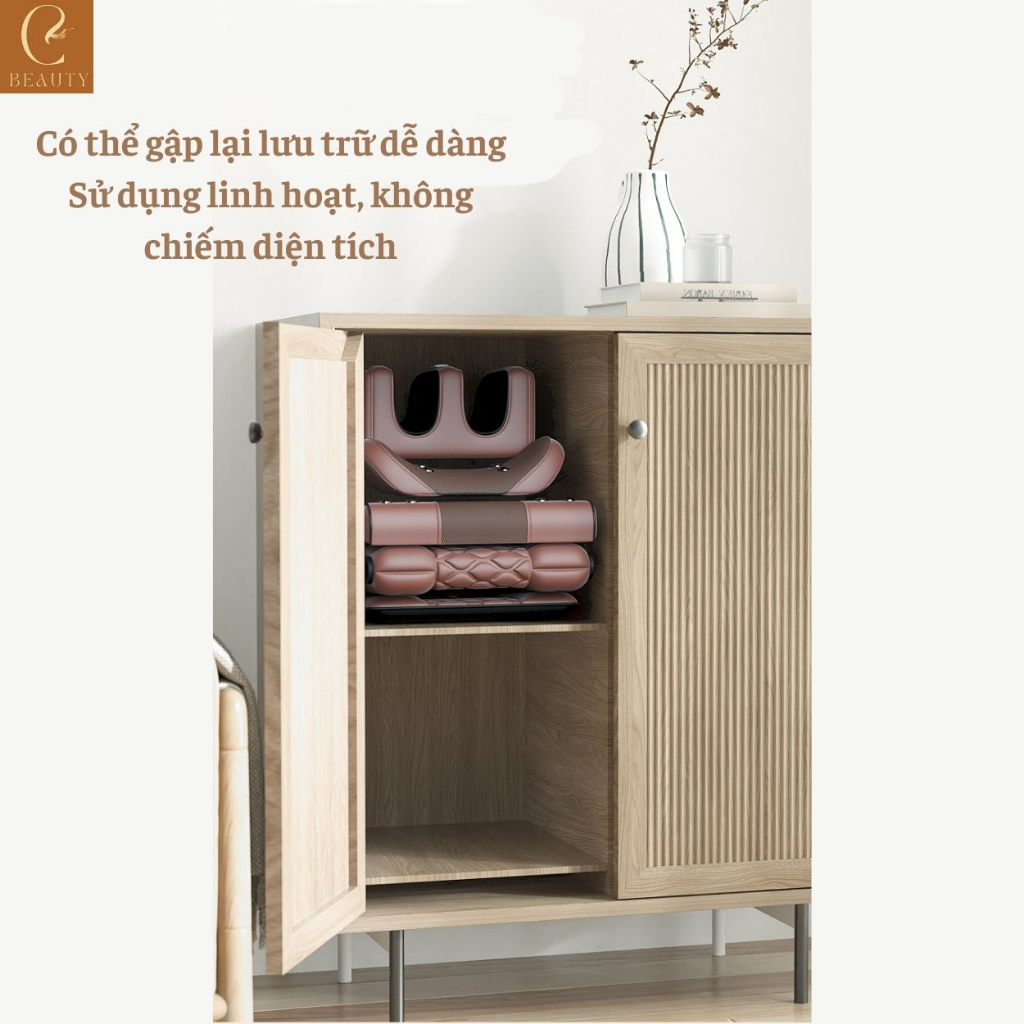 Nệm massage toàn thân thế hệ mới, Máy mat xa hiệu quả hơn máy massage cầm tay, Đệm massage toàn thân phục hồi giảm đau