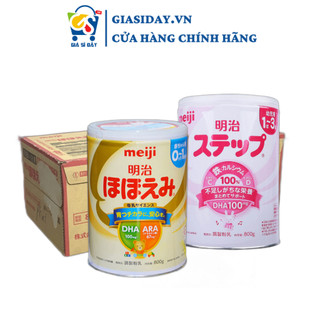 Sữa meiji lon nội địa nhật số 0 số 9 sữa bột công thức 800g