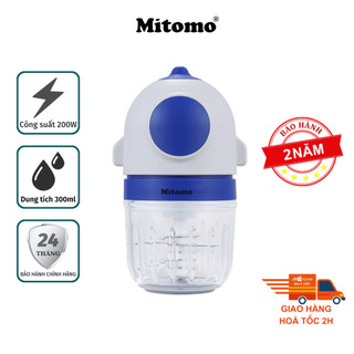 Máy xay Mini, xay thịt, xay tỏi ớt Mitomo MT-350 - Hàng chính hãng