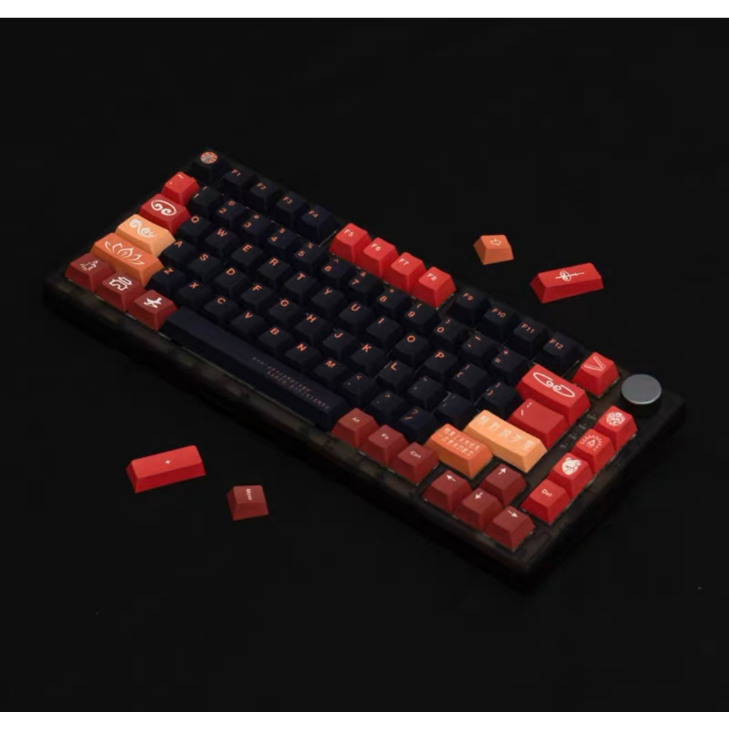 KEYCAP Gmk Zixia | Wukong Cherry Profile Pbt Keycap Dye-Sub