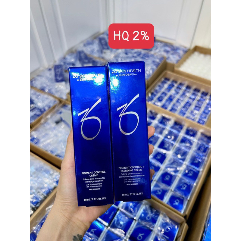 (HQ2%) Kem ZO Skin Health Pigment Control + Blending Creme HQ2% HQ