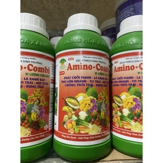 Phân bón lá amino combi bổ sung vi lượng chelate chai 500ml