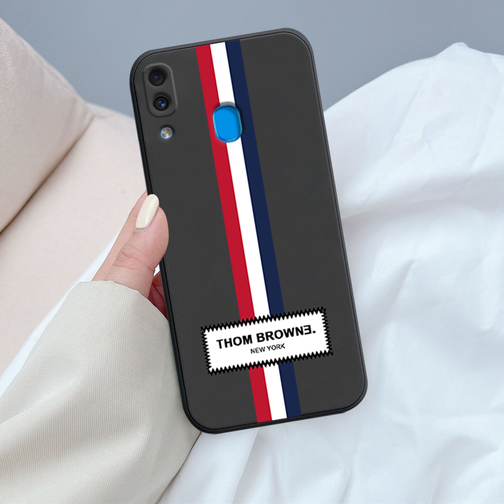 Ốp lưng Samsung A20, A30, M20 silicon dẻo, tpu mềm hình thom brownee, guccii, nikee