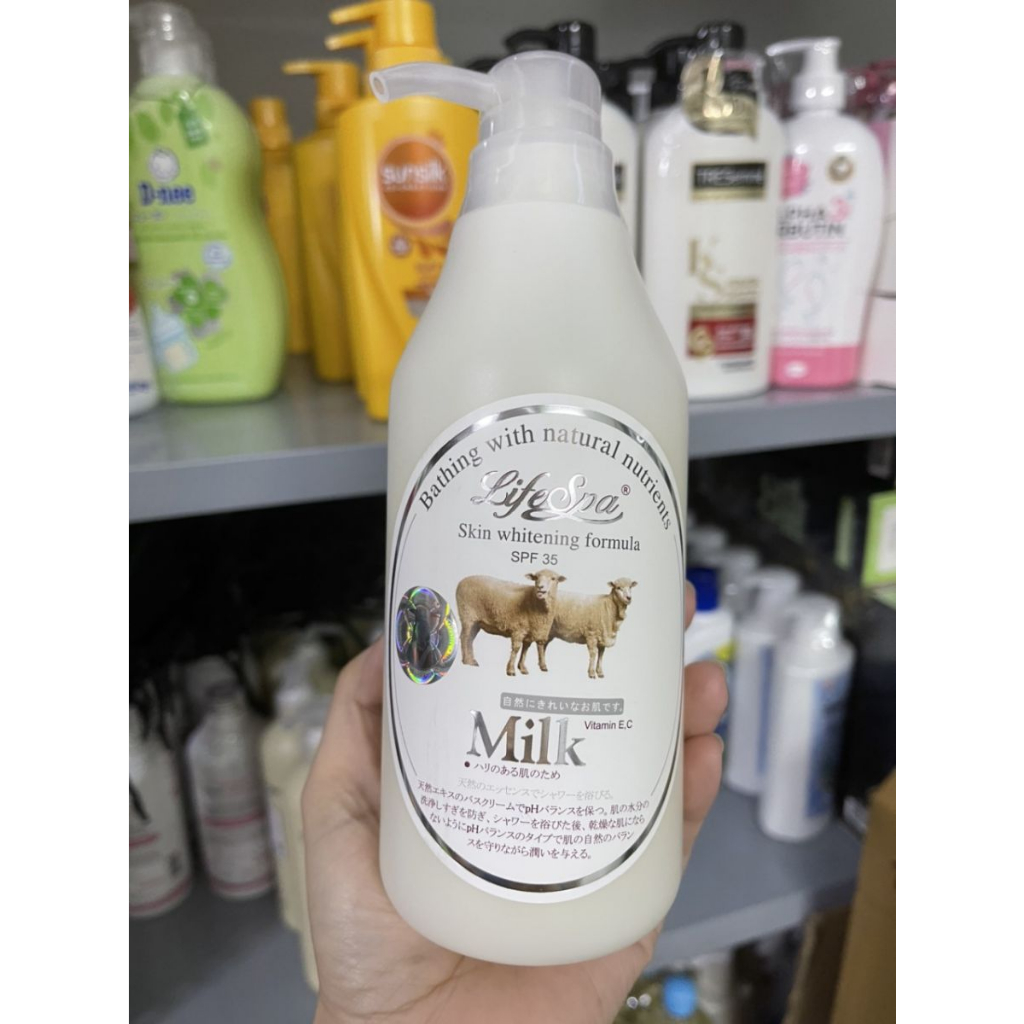 Sữa tắm LIFE SPA cừu thái lan 500ml