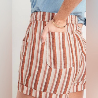 Quần short linen xuất xịn