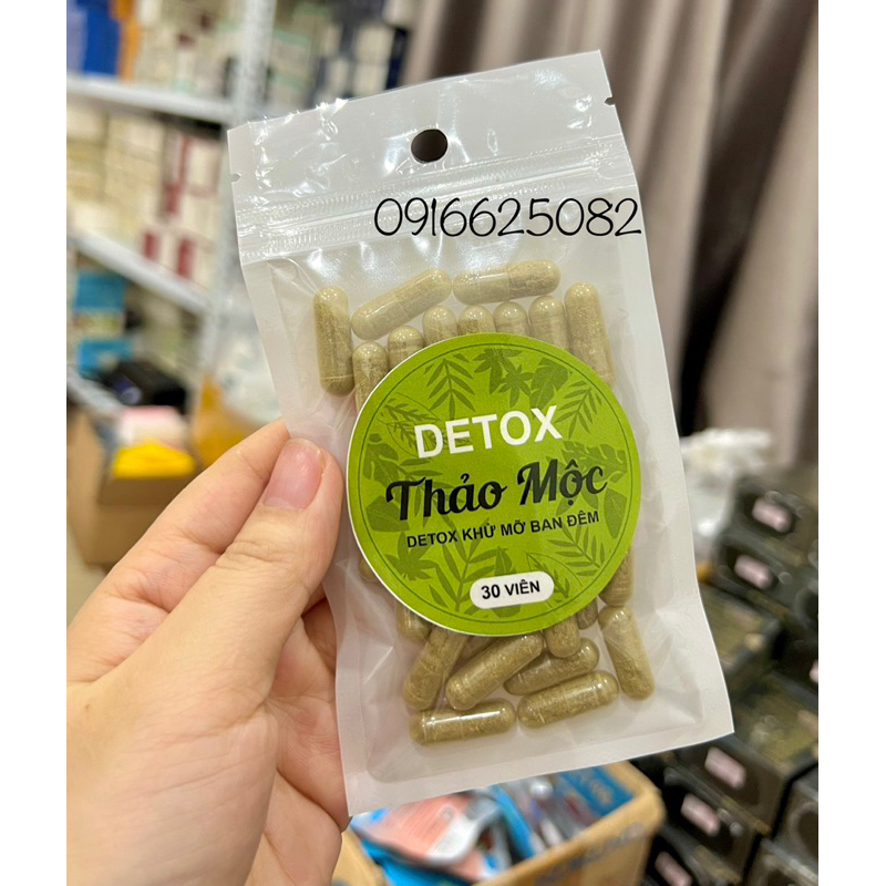 Detox thải mỡ bụng