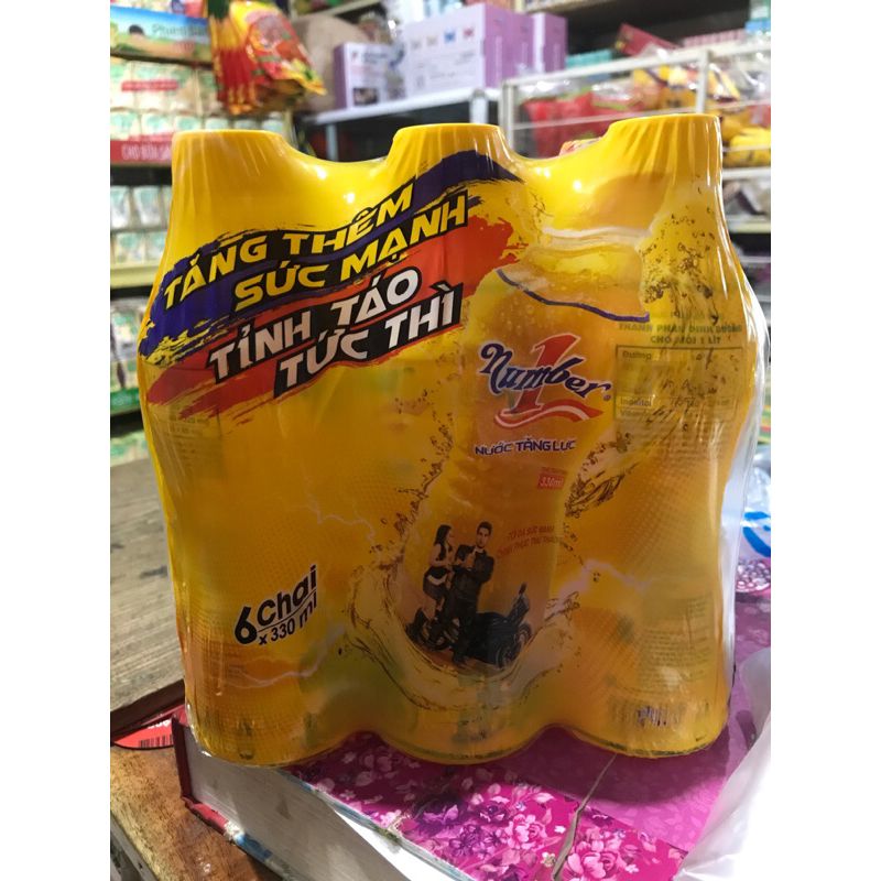LÔ 6 chai nước ngọt Numbers 1