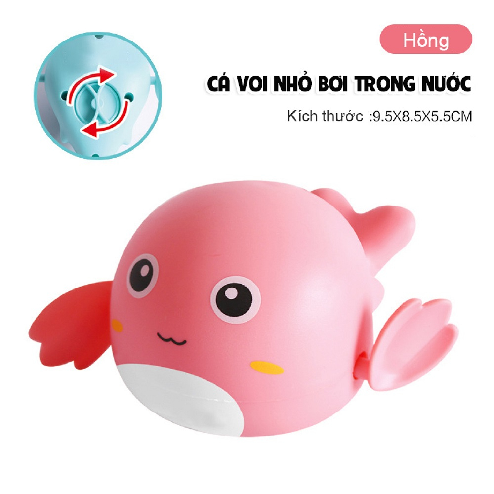 Đồ Chơi Nhà Tăm Cho Bé Hình Chú Cá Heo Đáng Yêu Làm Từ Nhựa ABS