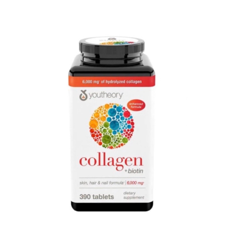 Collagen 390 viên collagen Youtheory Advanced Type 1,2&amp;3