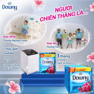 Nước xả vải Downy dây 10 gói