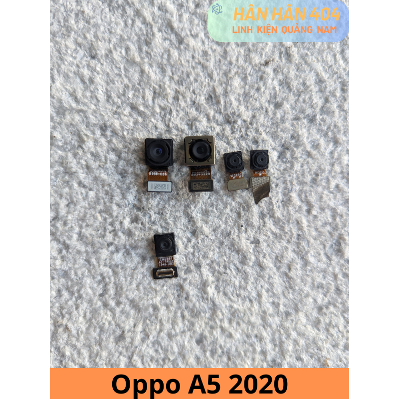 Camera trước camera sau cho Oppo A5 2020 zin bóc máy