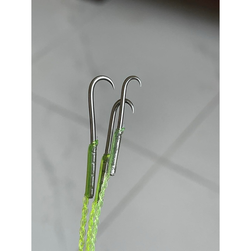 Lưỡi câu lươn thép trắng ko rỉ