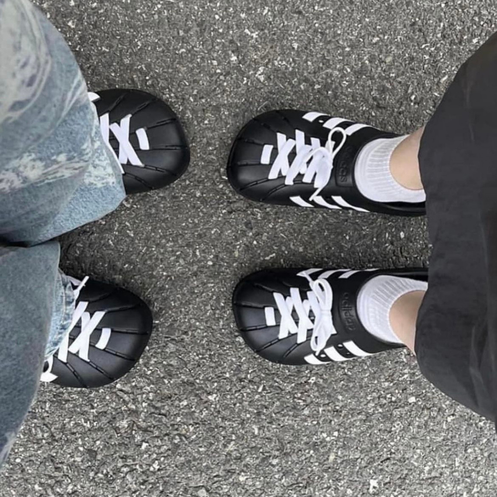 Dép chính hãng Adilette Clog đúc nguyên khối không thấm nước