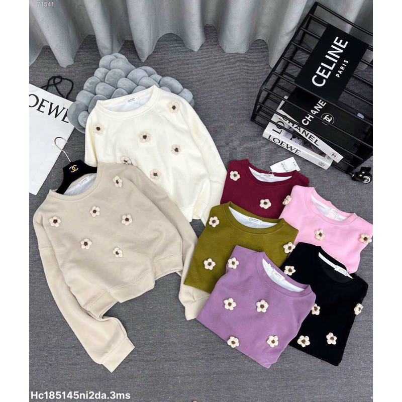 Hc1-áo nỉ 2 da hoa nổi, kèm bảng màu sàn