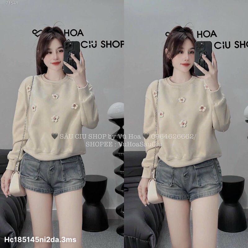 Hc1-áo nỉ 2 da hoa nổi, kèm bảng màu sàn